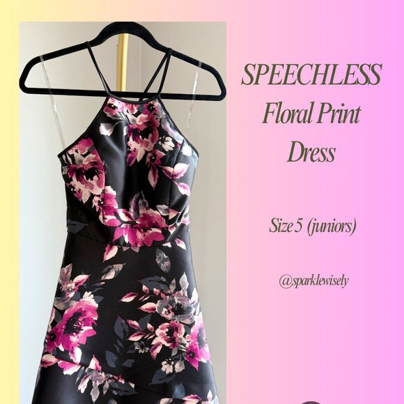 SPEECHLESS Floral Dress - Picture 3 of 11